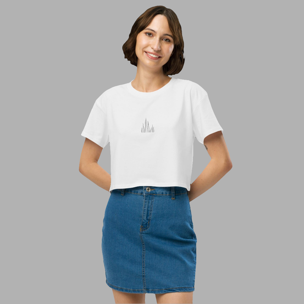 Crop top pour femme