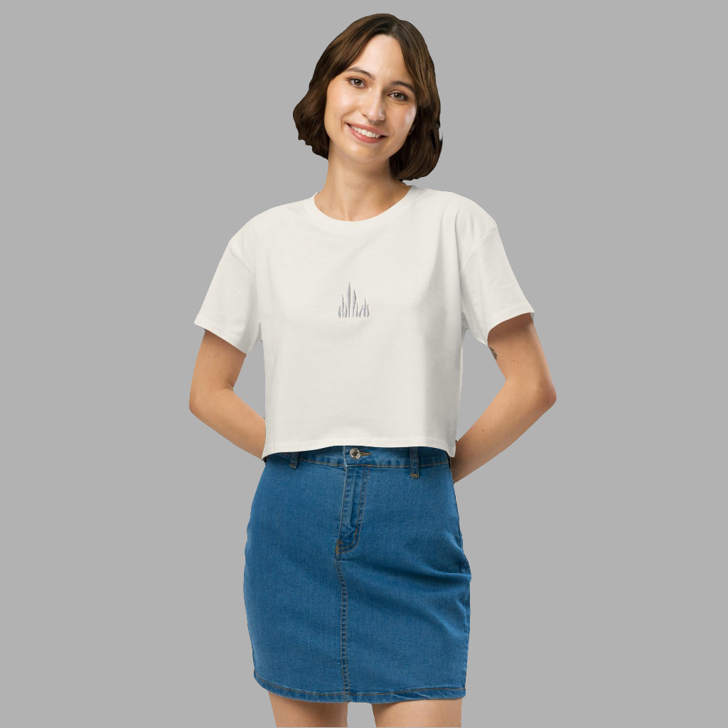 Crop top pour femme