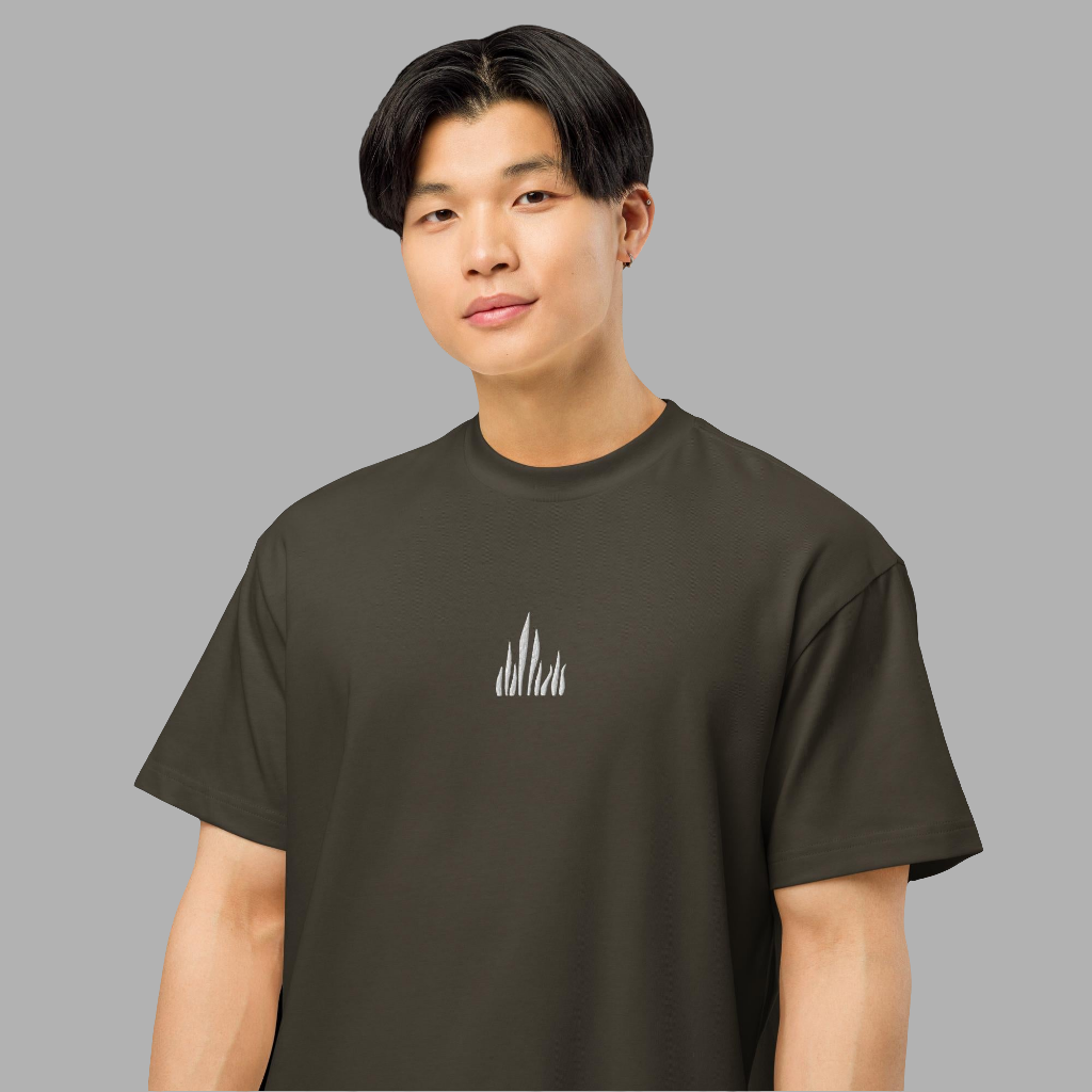 T-shirt boxy homme