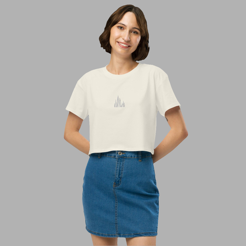 Crop top pour femme
