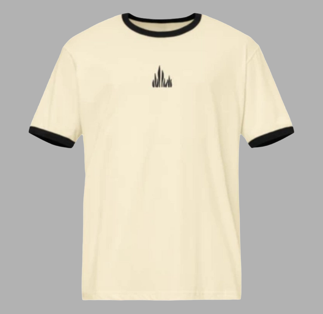 T-shirt ringer unisexe