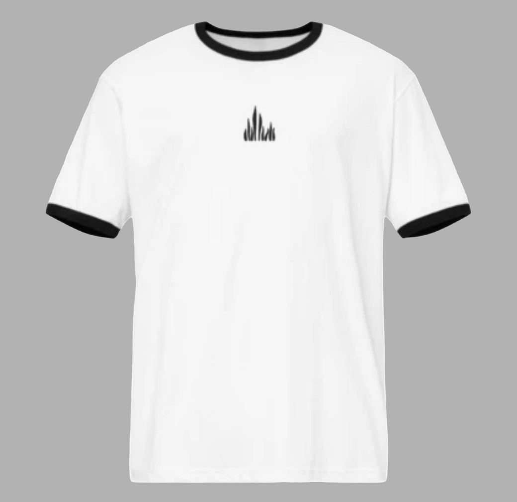 T-shirt ringer unisexe