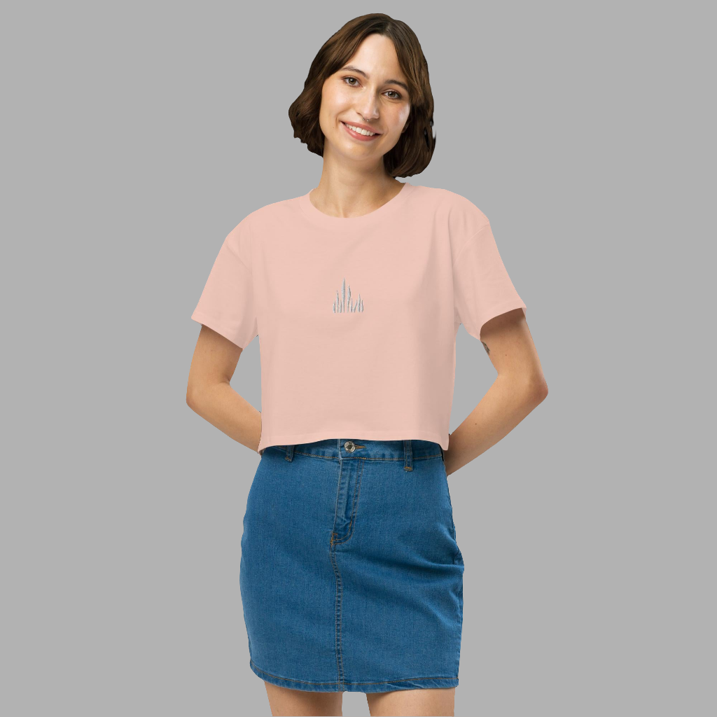 Crop top pour femme