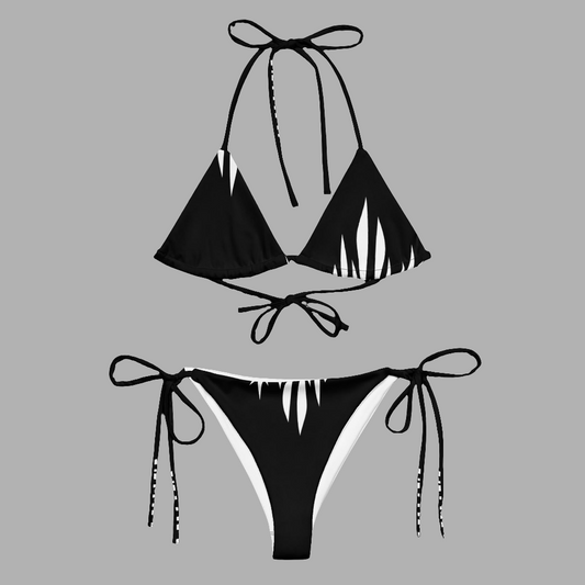Bikini recyclé all over