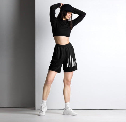 Short en maille unisexe