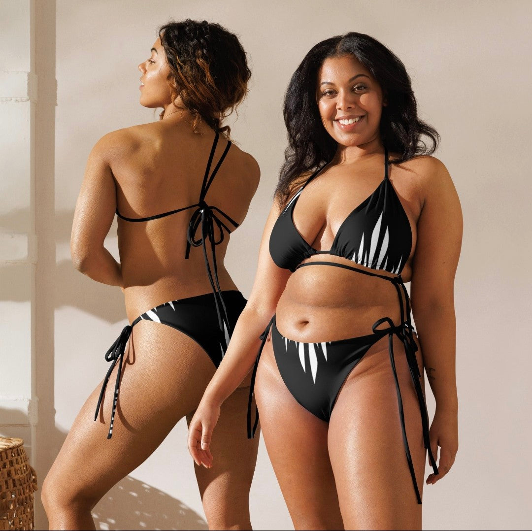 Bikini recyclé all over