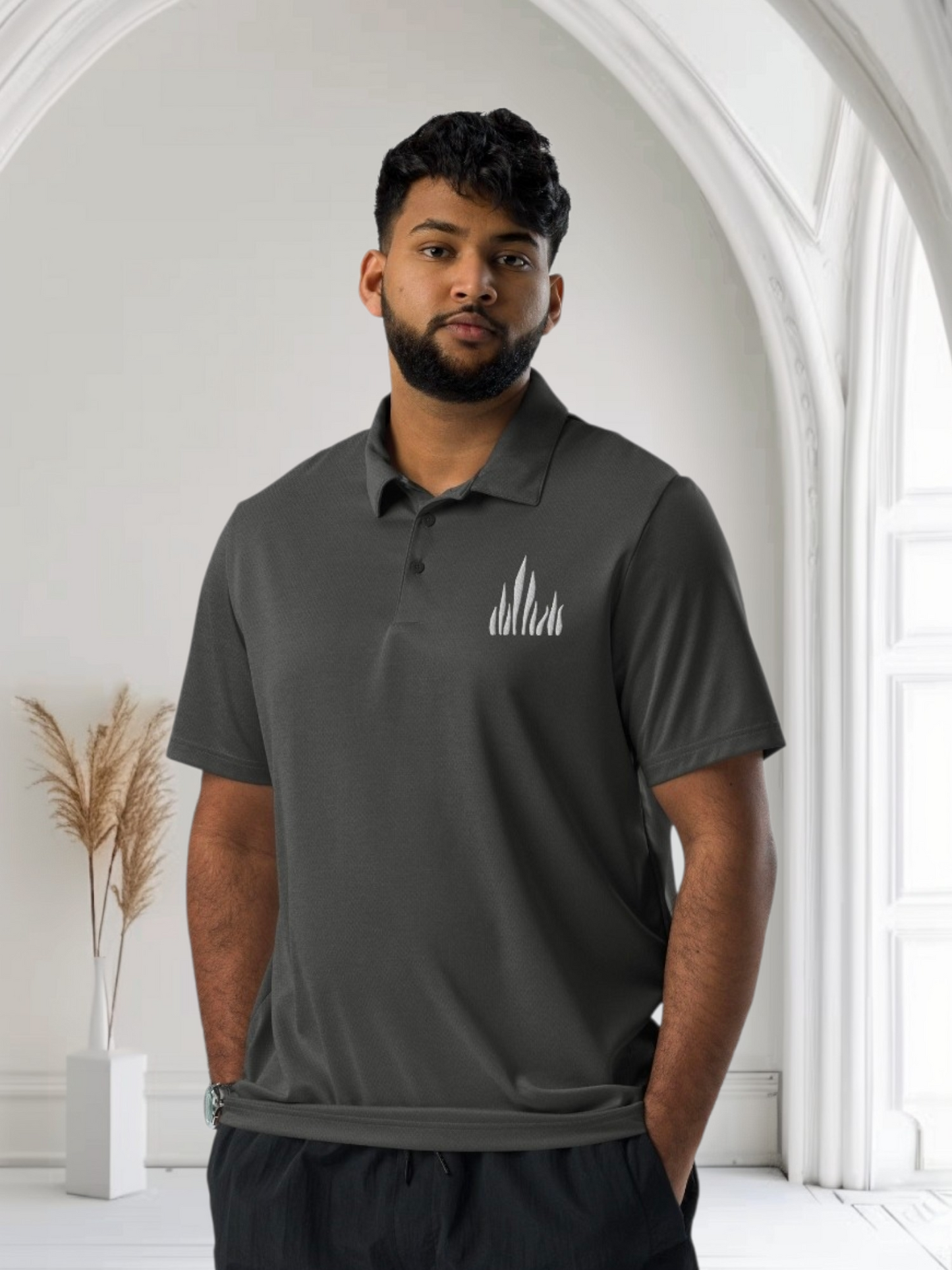 Polo adidas Space-Dyed